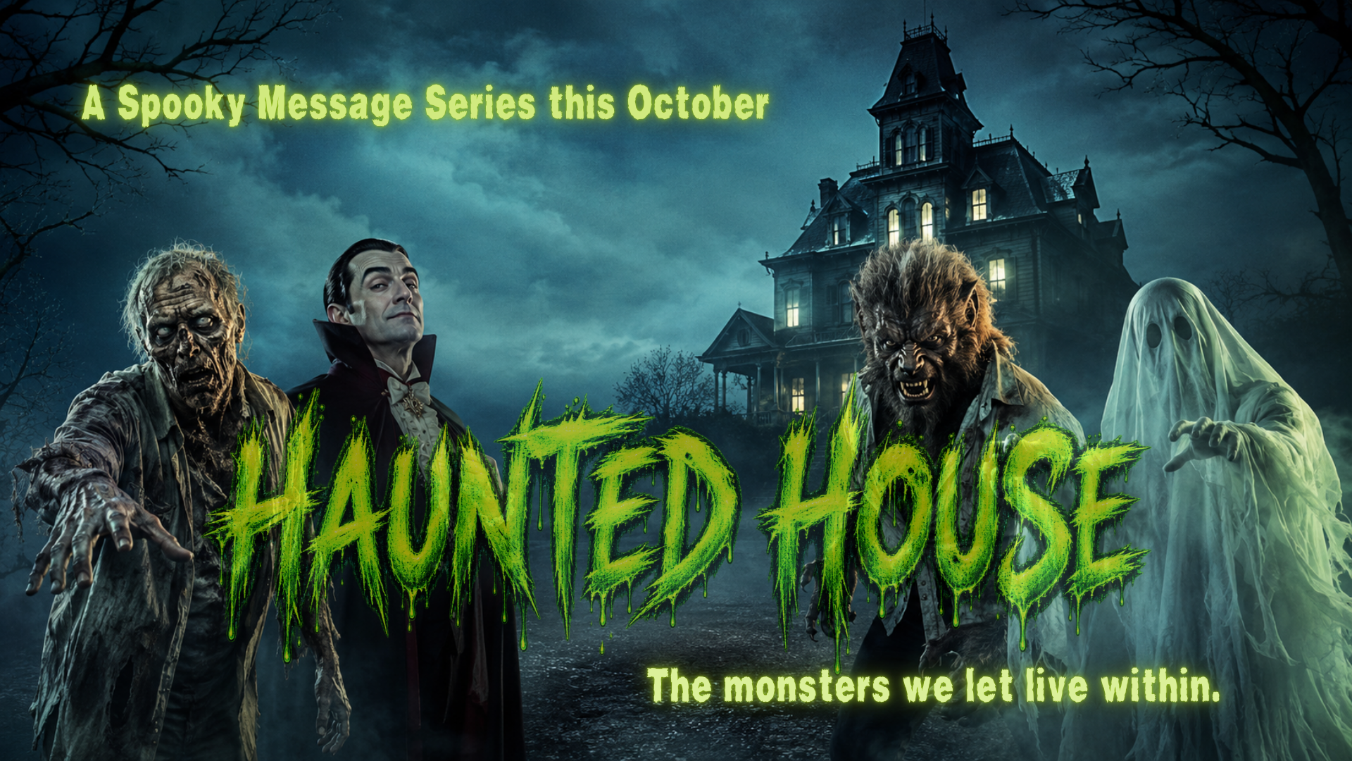 Haunted House message series at Redemption Church in Plano